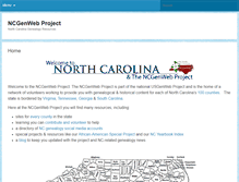 Tablet Screenshot of ncgenweb.us